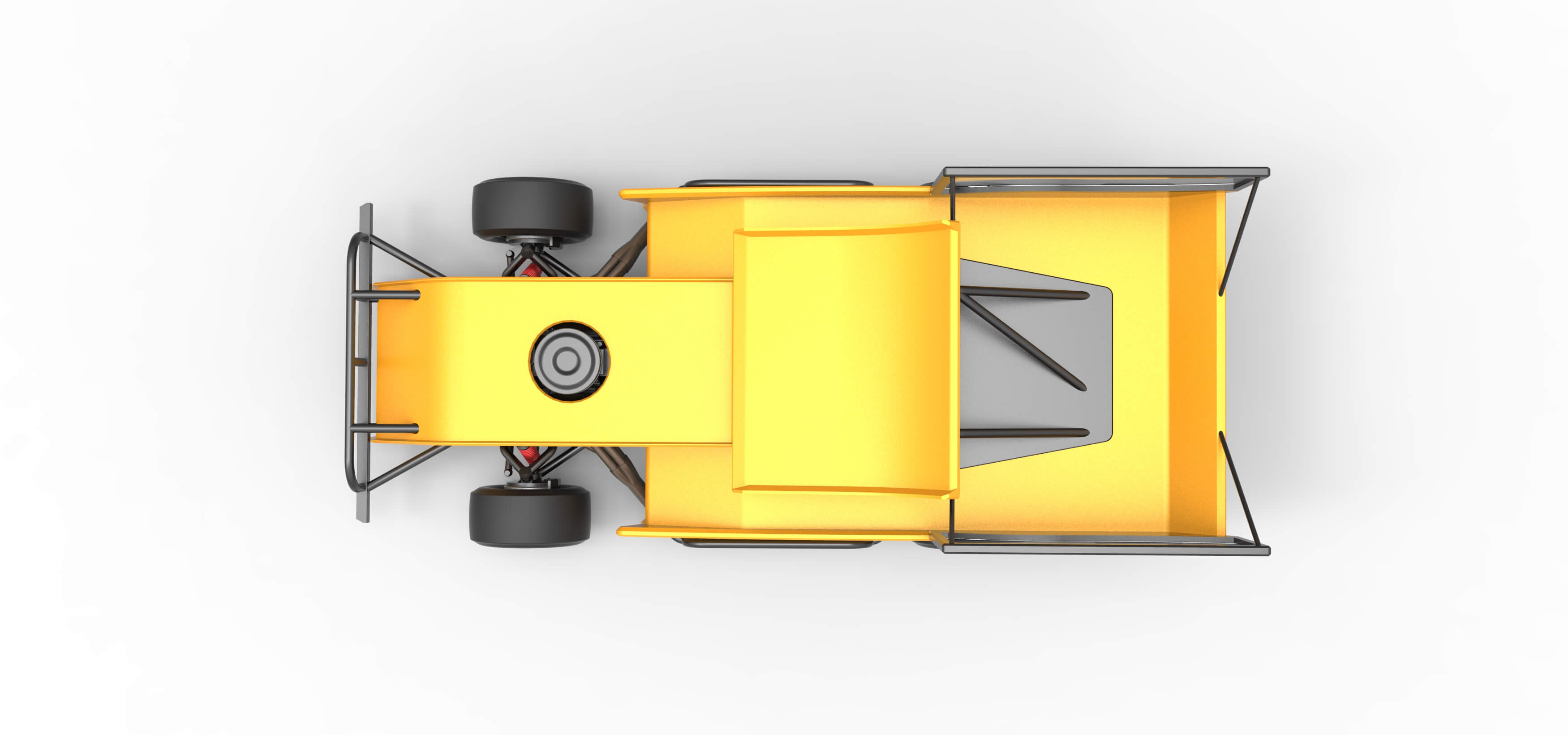 Outlaw Figure 8 Modified Stock Car Version 2 Scale 1:25 3D Model