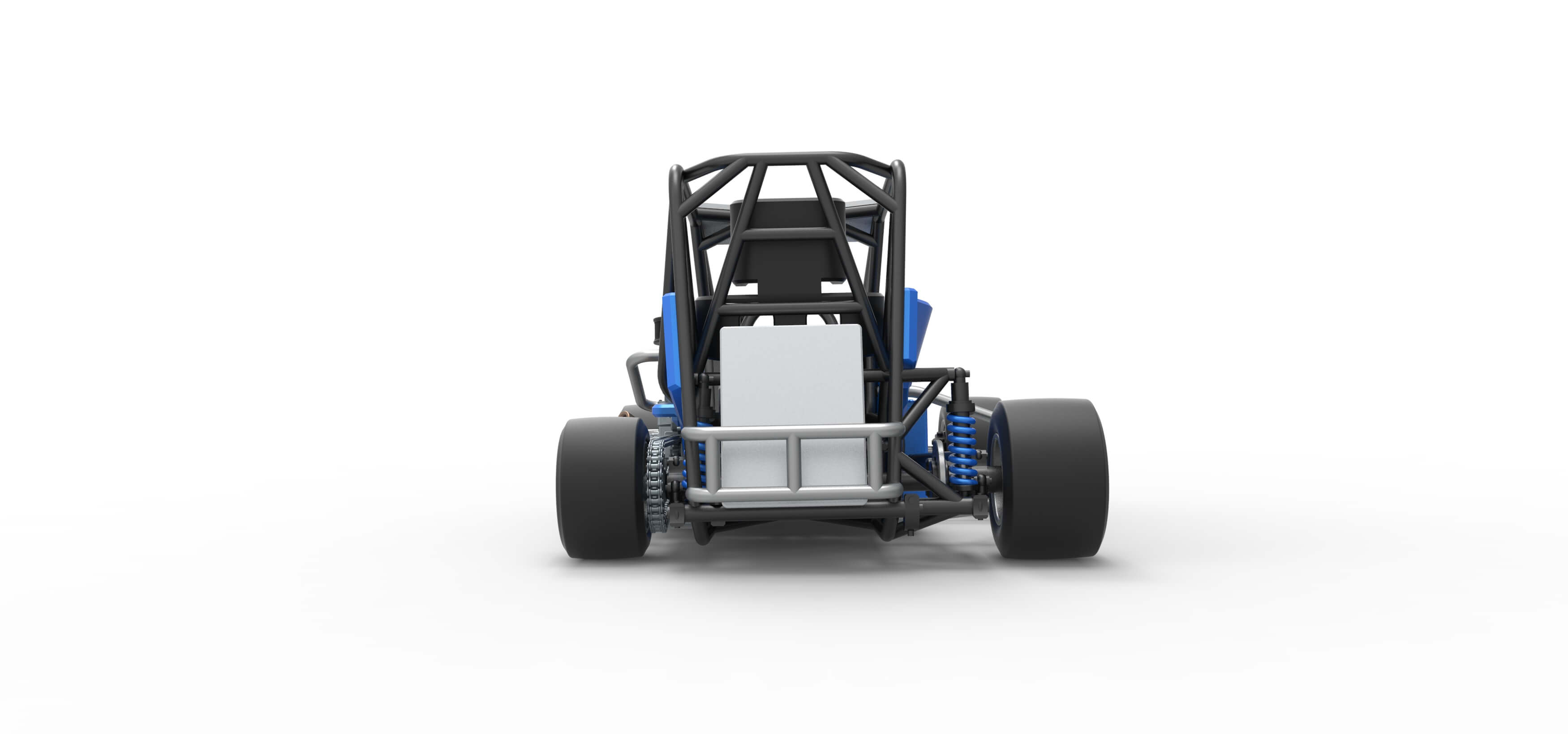 Pavement 600 Micro Sprint Car 1:25 3D Model