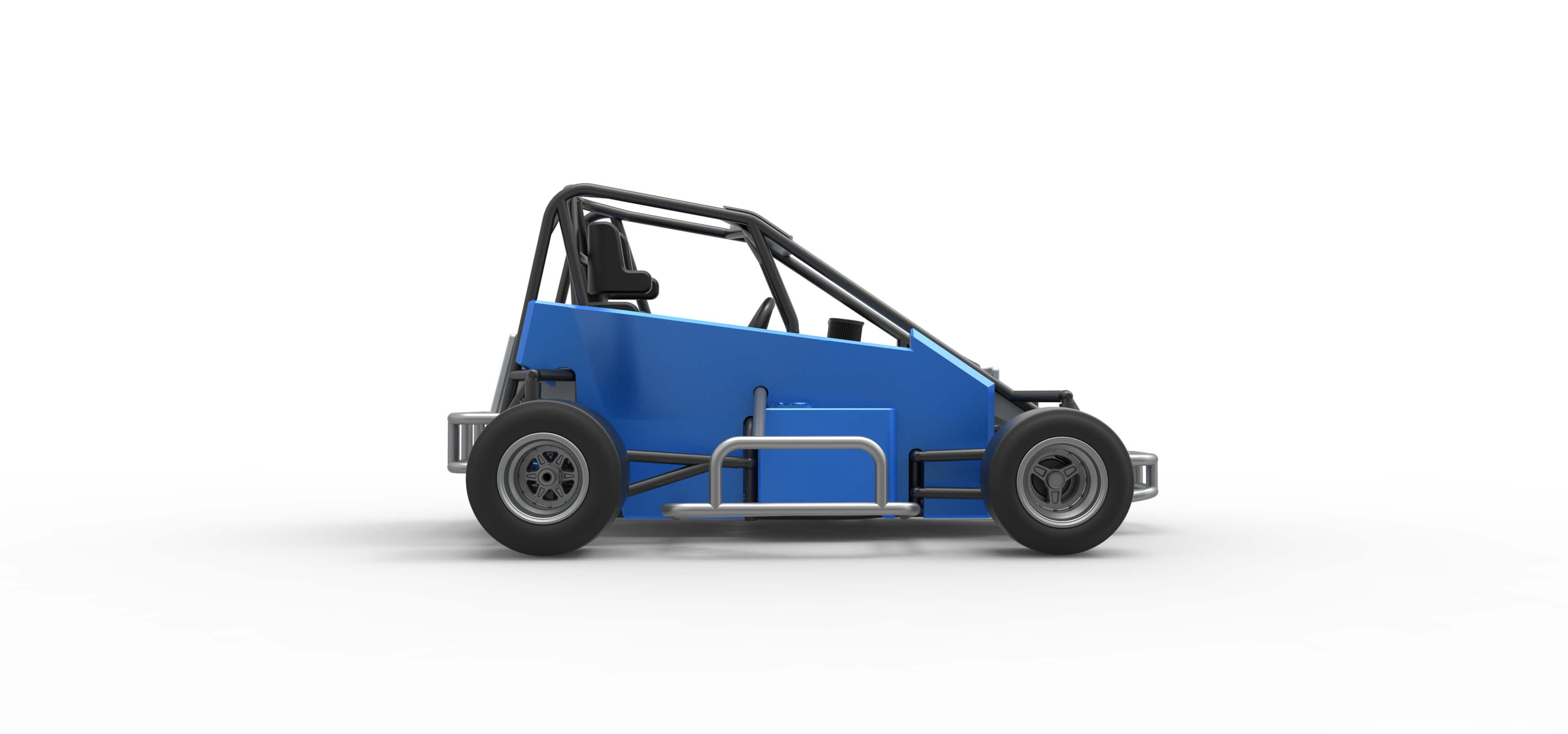 Pavement 600 Micro Sprint Car 1:25 3D Model