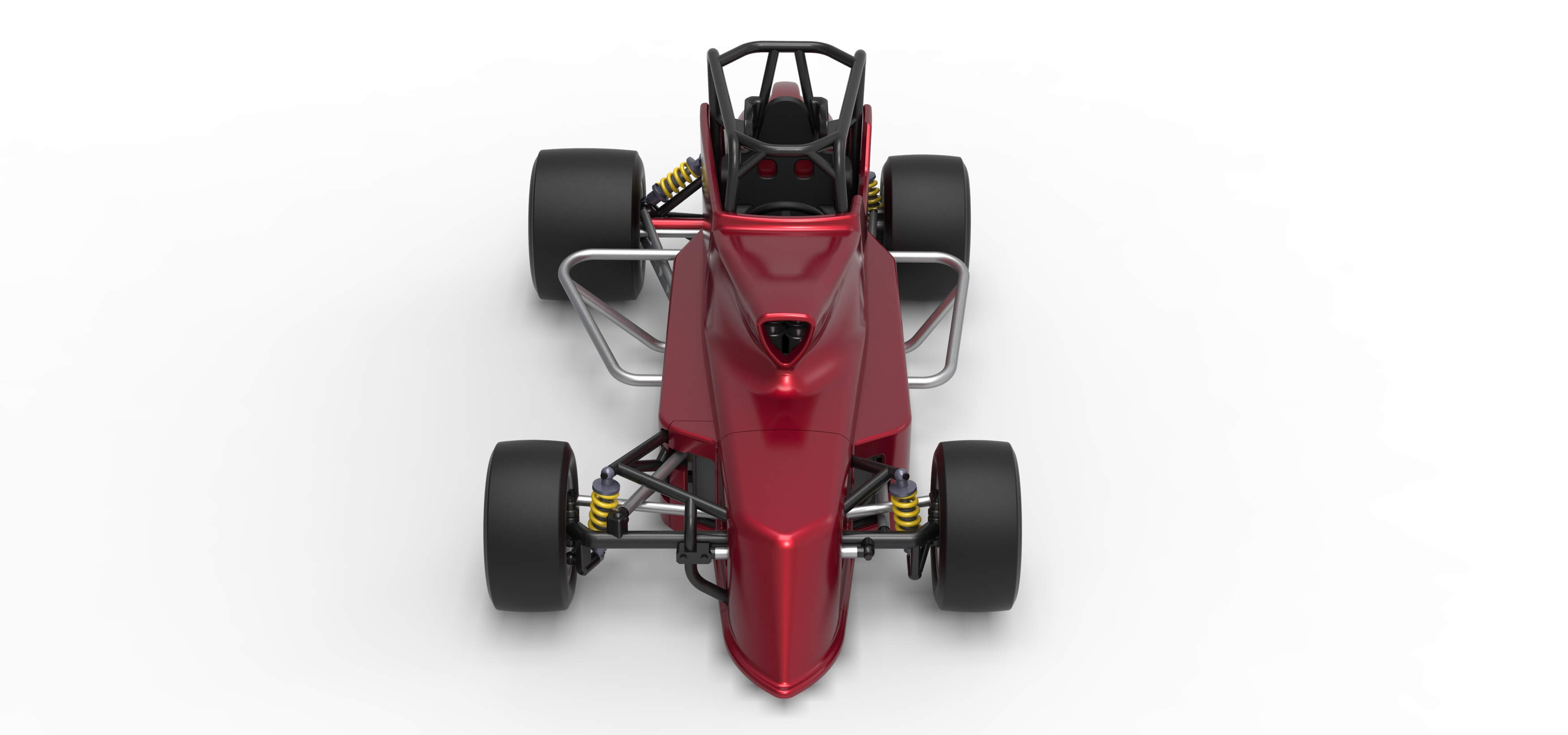 Pavement Silver Crown Car Version 2 Scale 1:25 3D Model