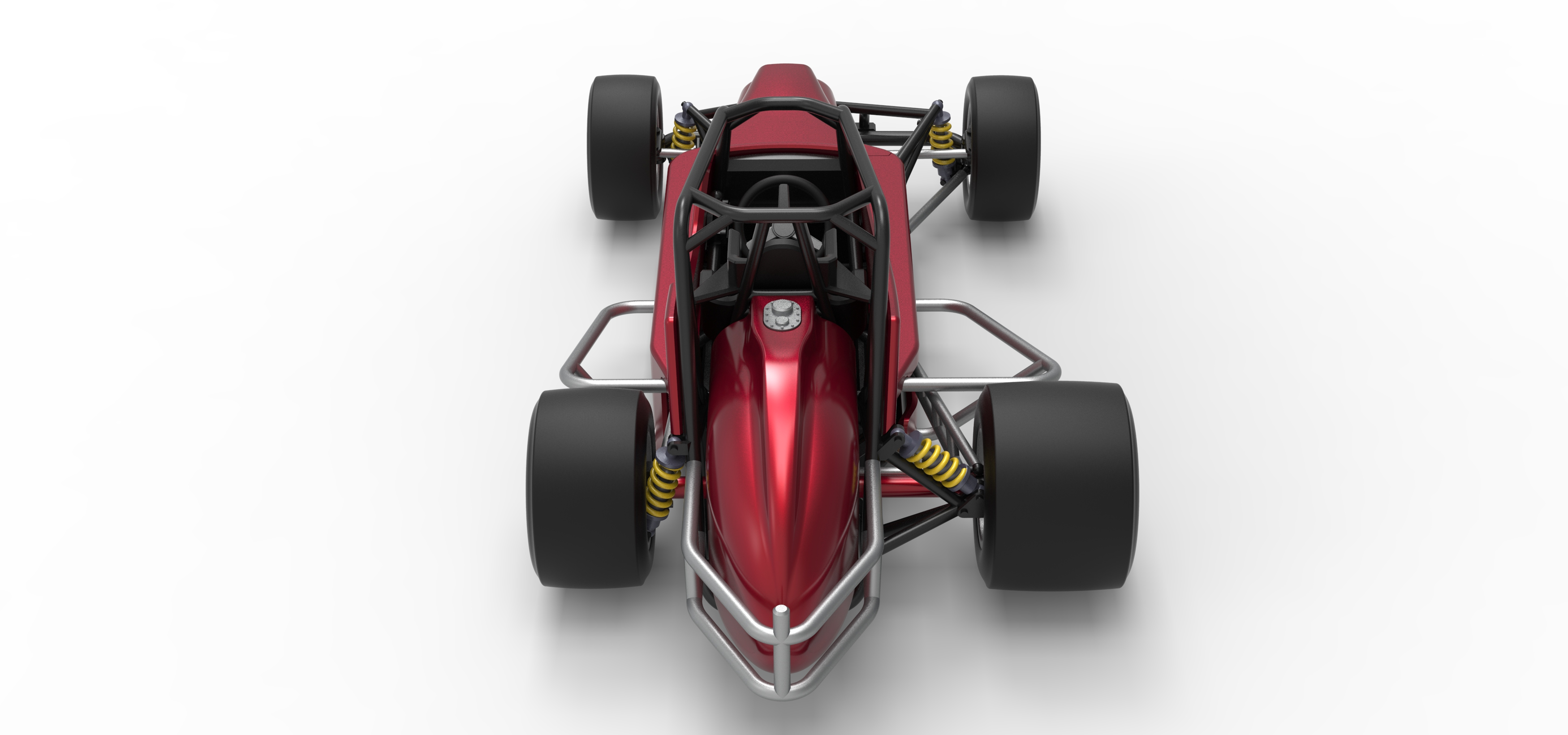 Pavement Silver Crown Car Version 2 Scale 1:25 3D Model