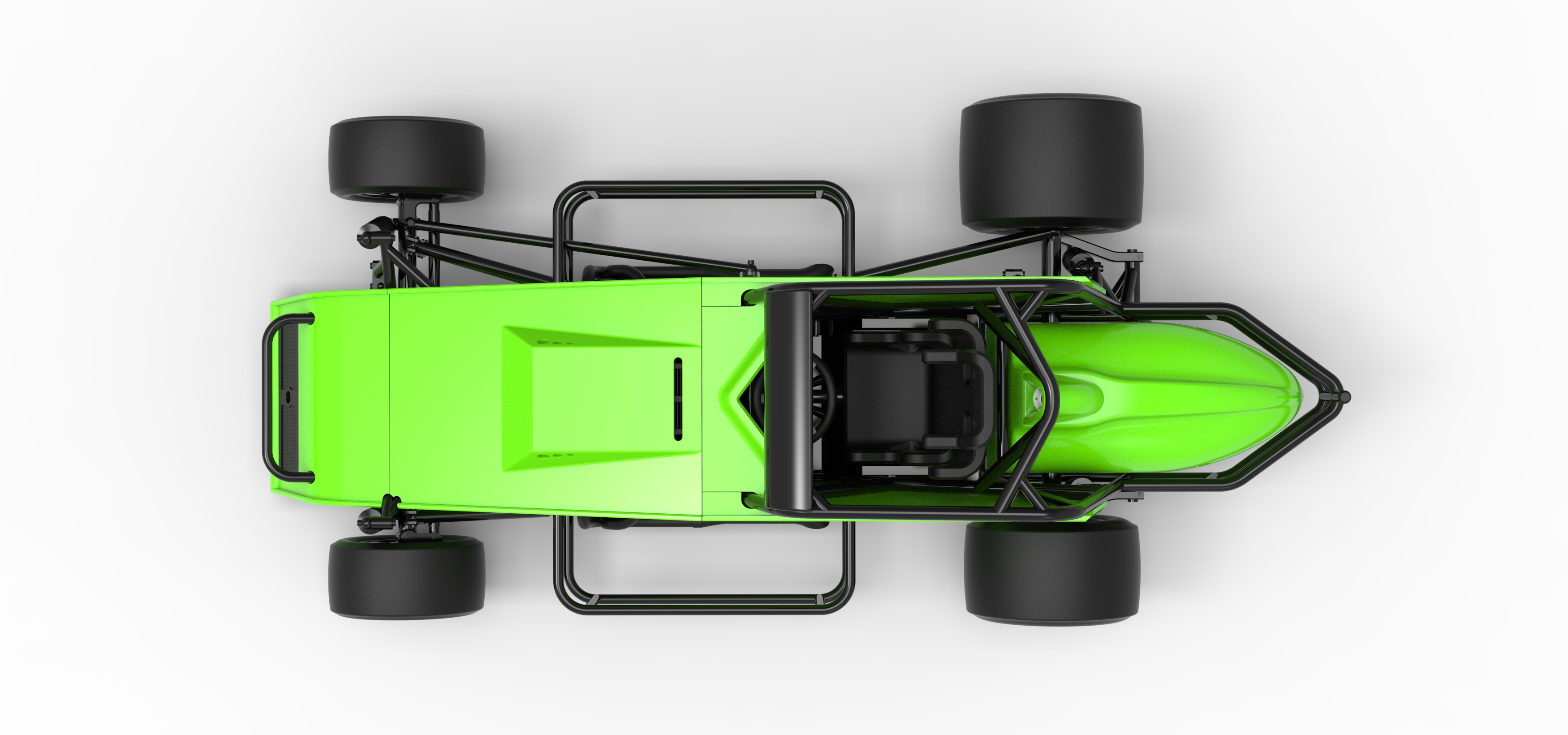 Pavement Silver Crown Car Version 3 Scale 1:25 3D Model