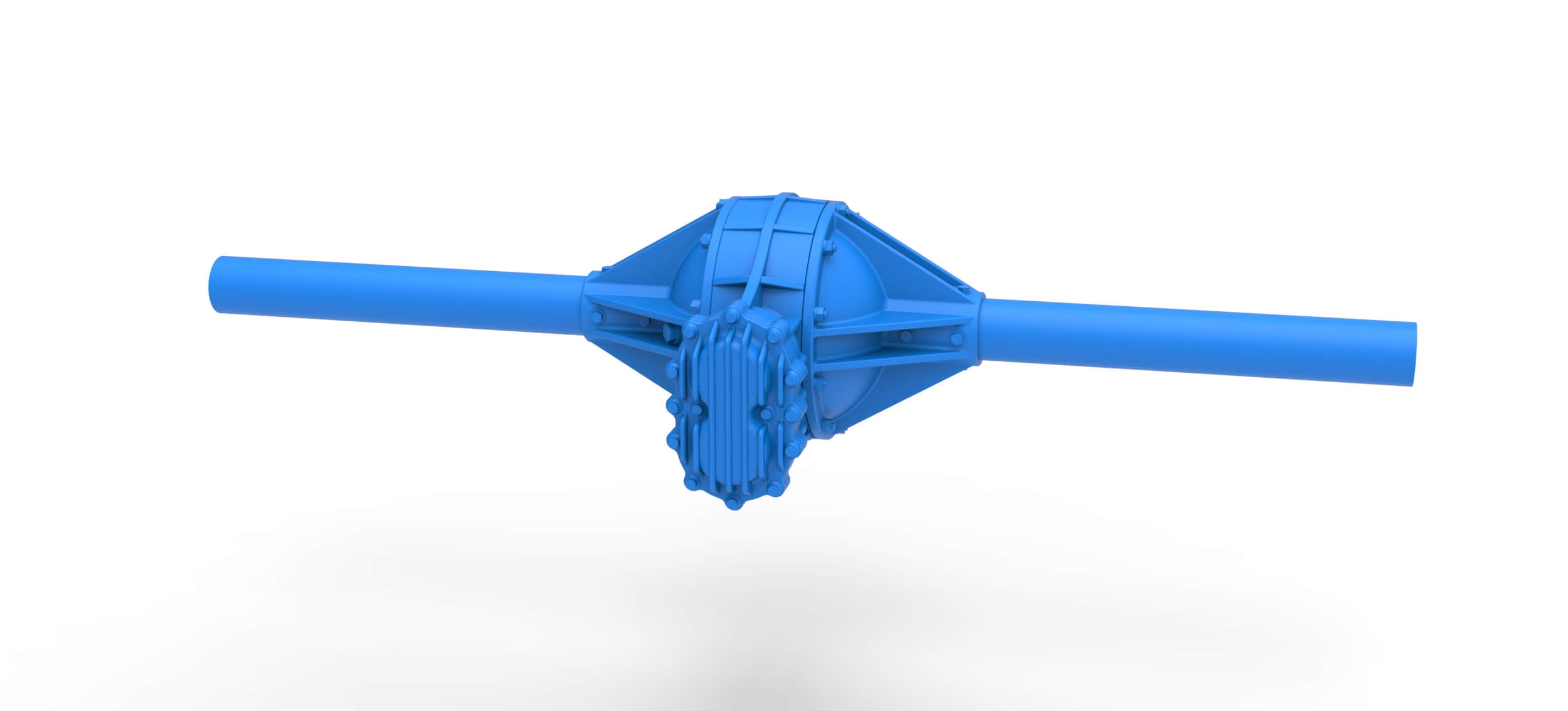 Quick Change Rear End Set Version 1 Scale 1:25 3D Model