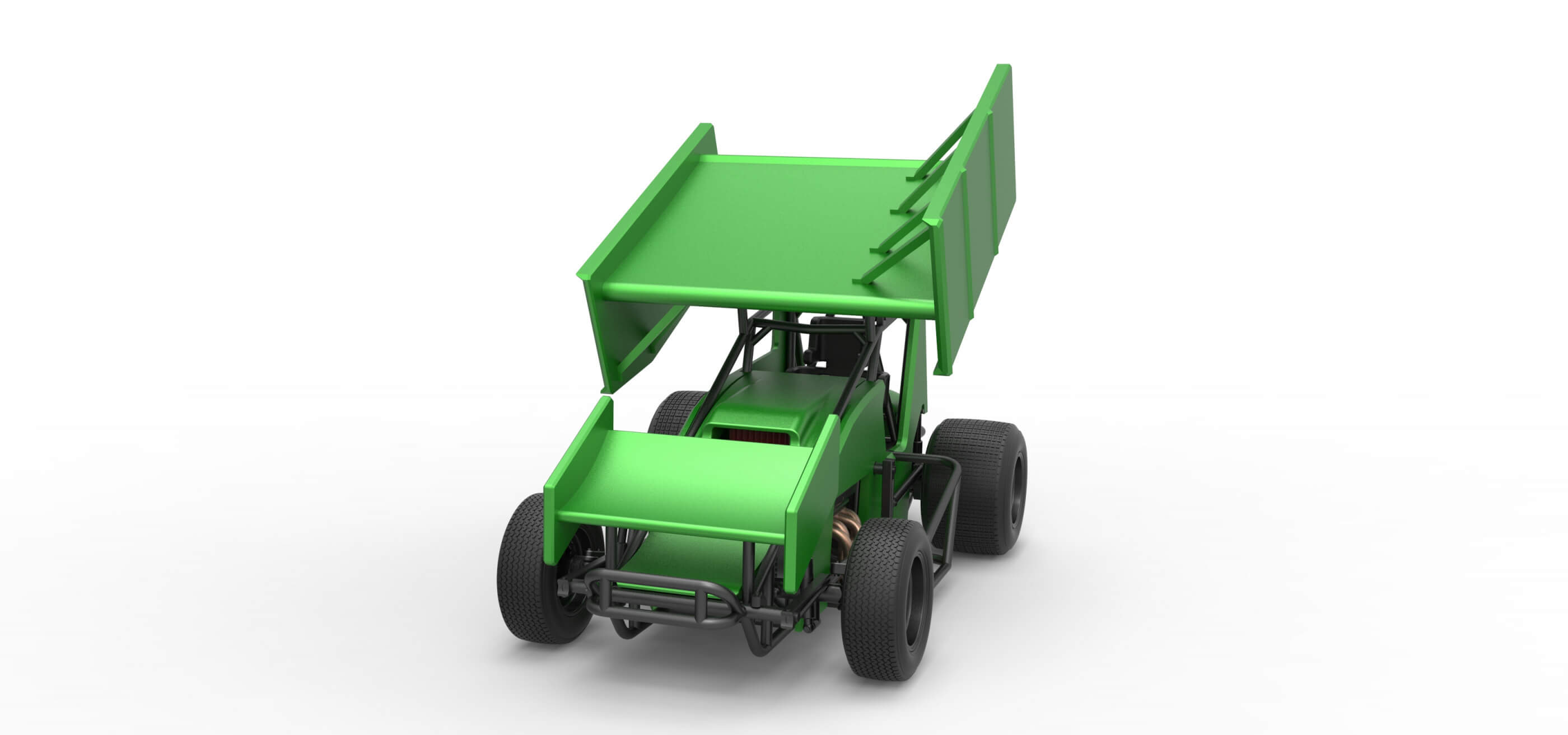 Sprint Car 1:25 3D Model