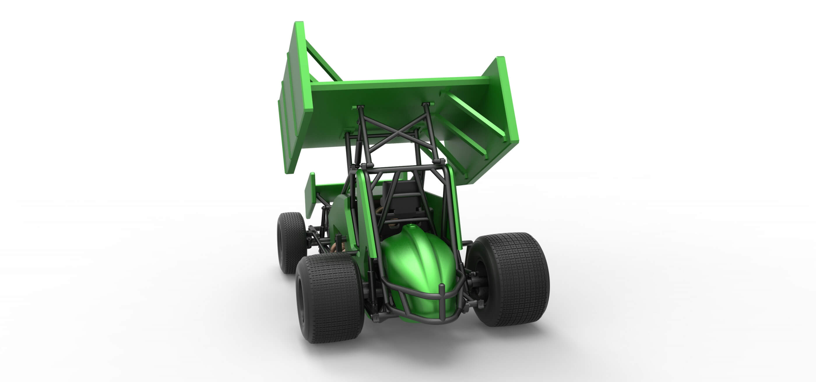 Sprint Car 1:25 3D Model