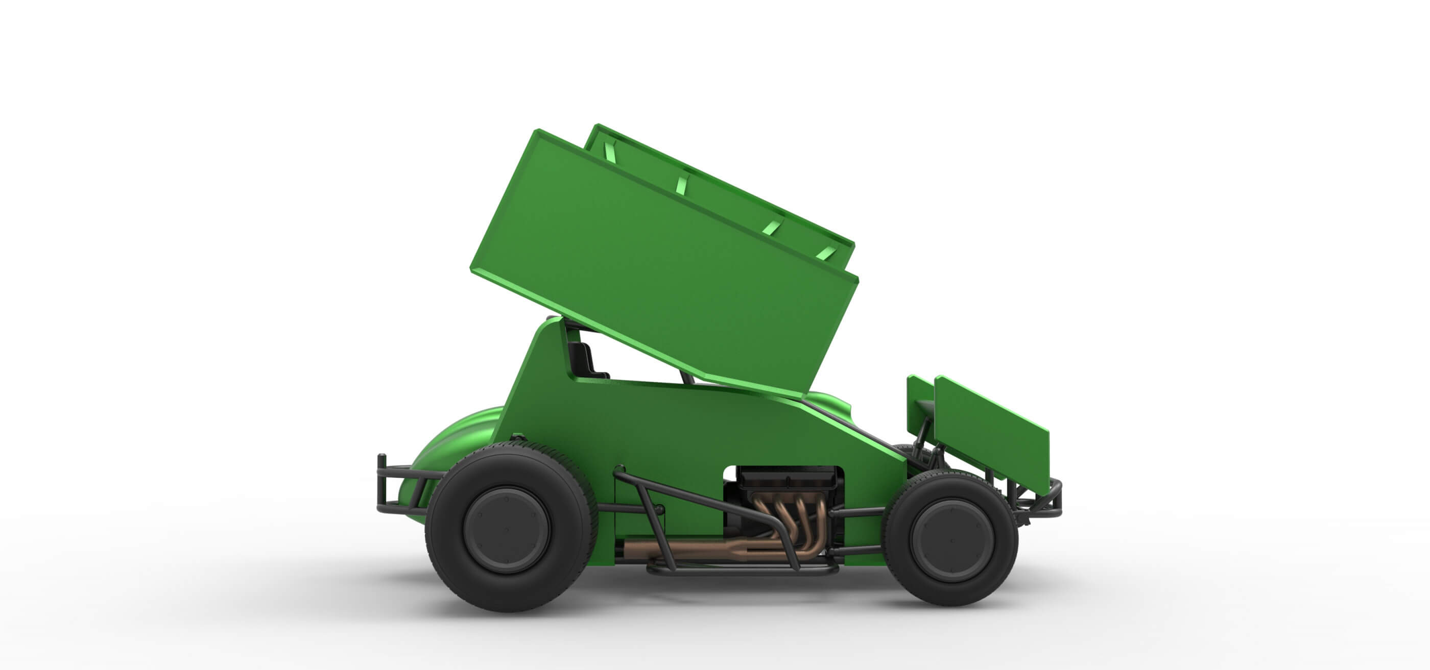 Sprint Car 1:25 3D Model