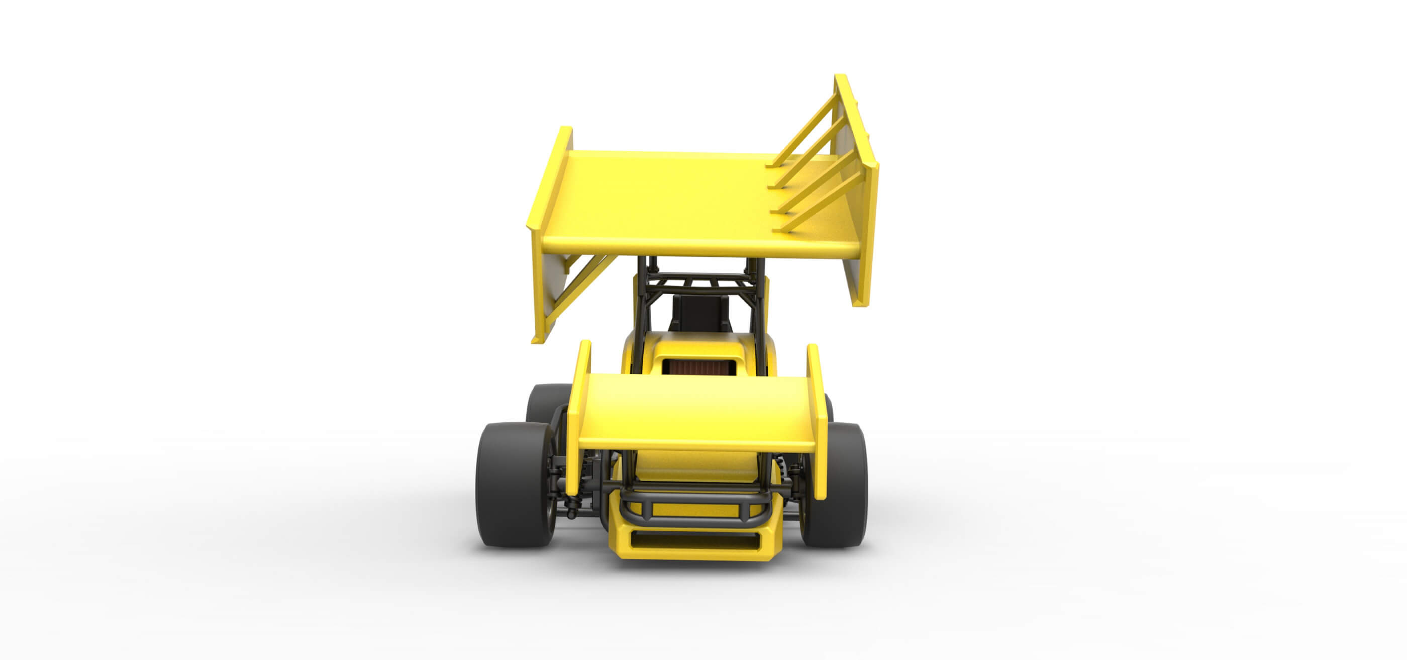 Sprint Car 1:25 3D Model