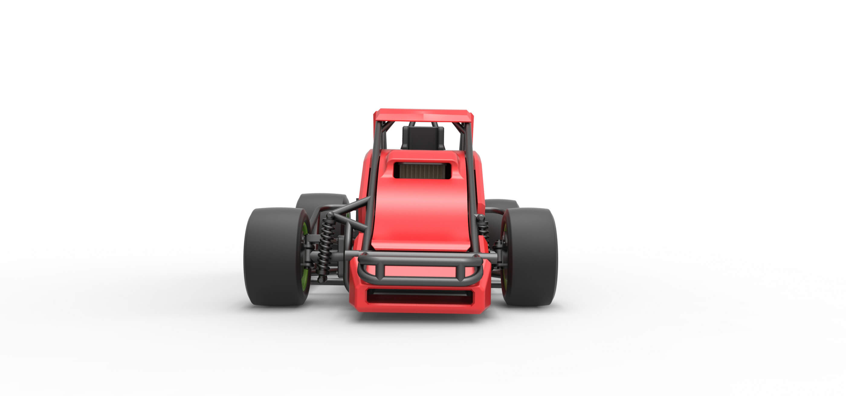 Sprint Car 1:25 3D Model