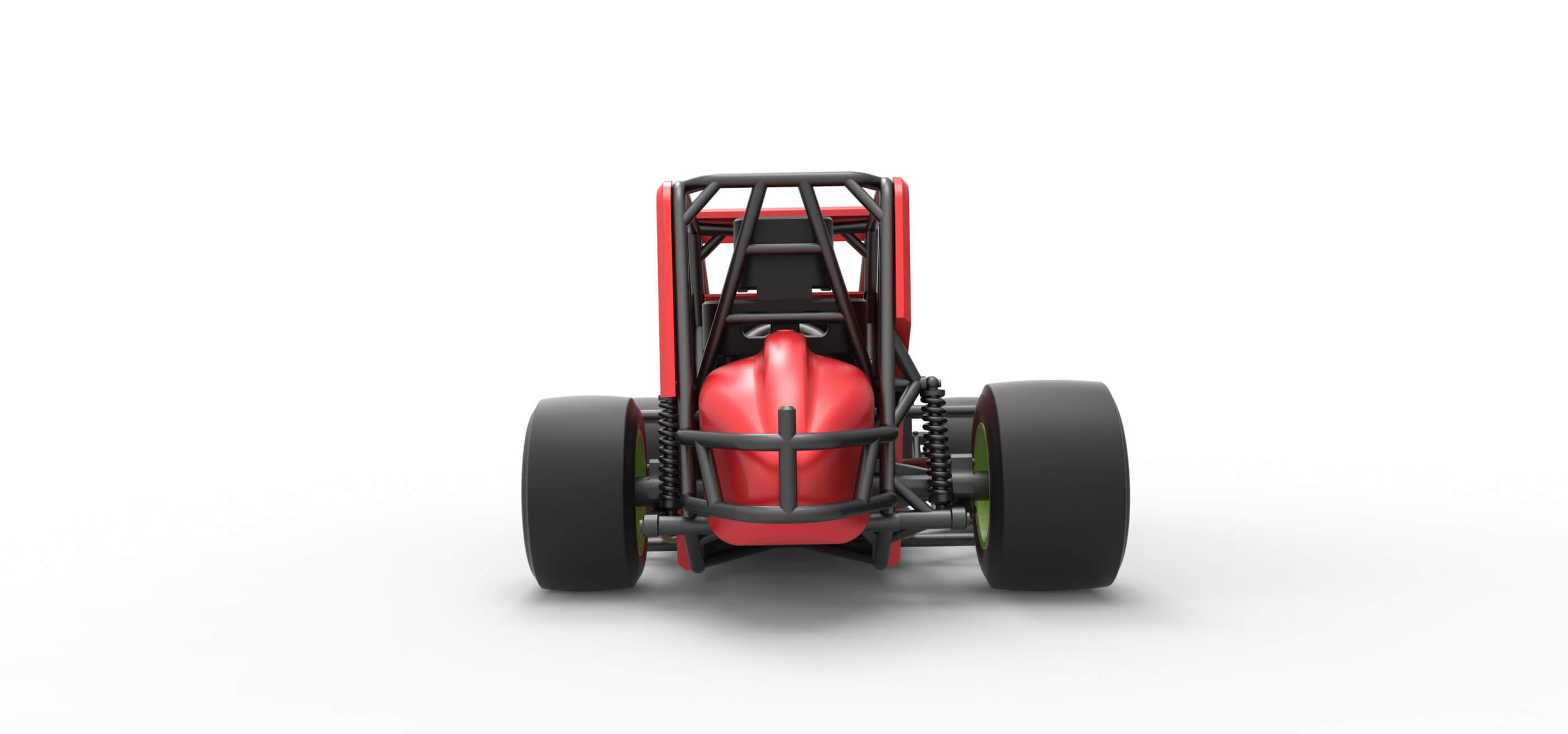 Sprint Car 1:25 3D Model