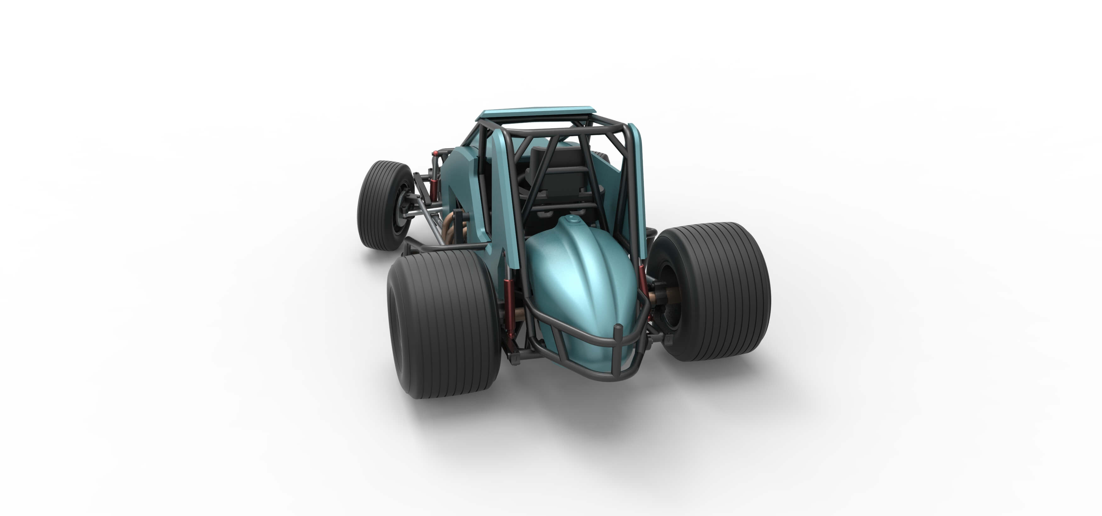 Sprint Car 1:25 3D Model