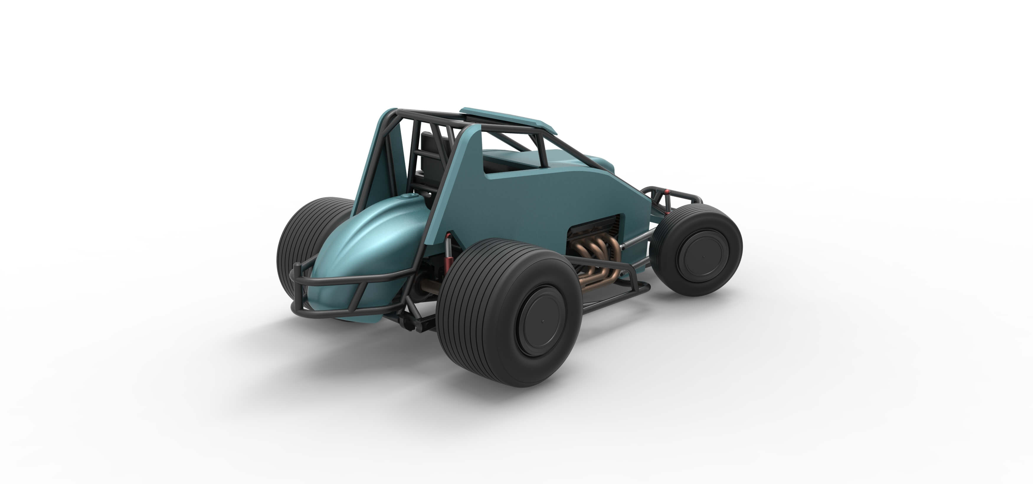 Sprint Car 1:25 3D Model