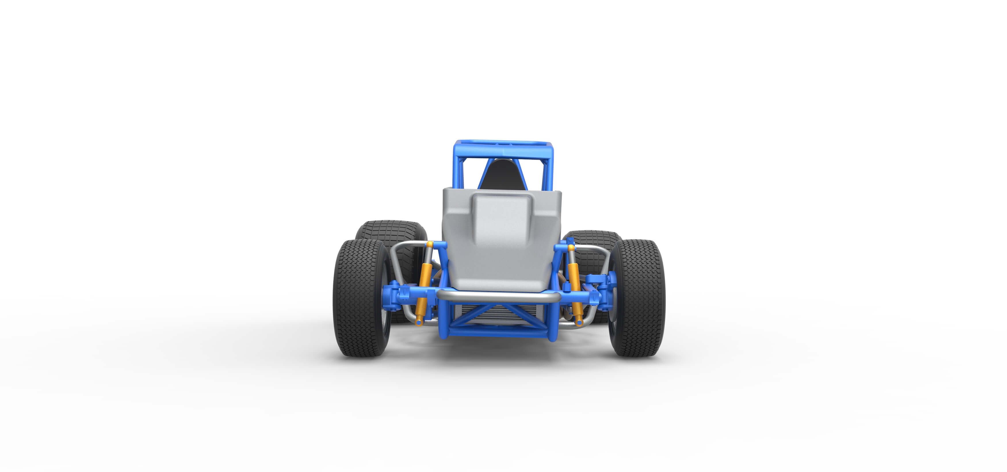 Sprint Car 1:25 3D Model