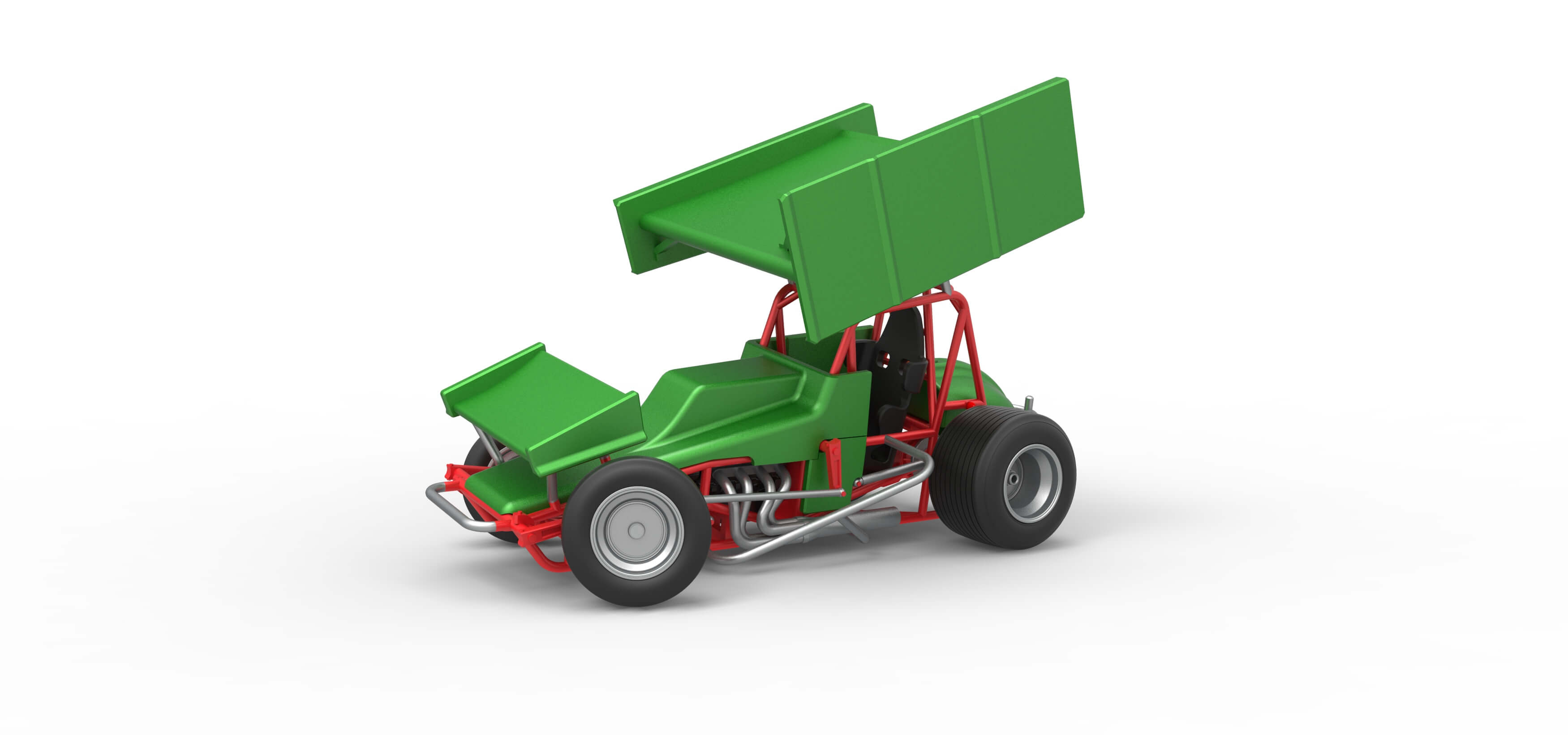 Sprint Car 1:25 3D Model