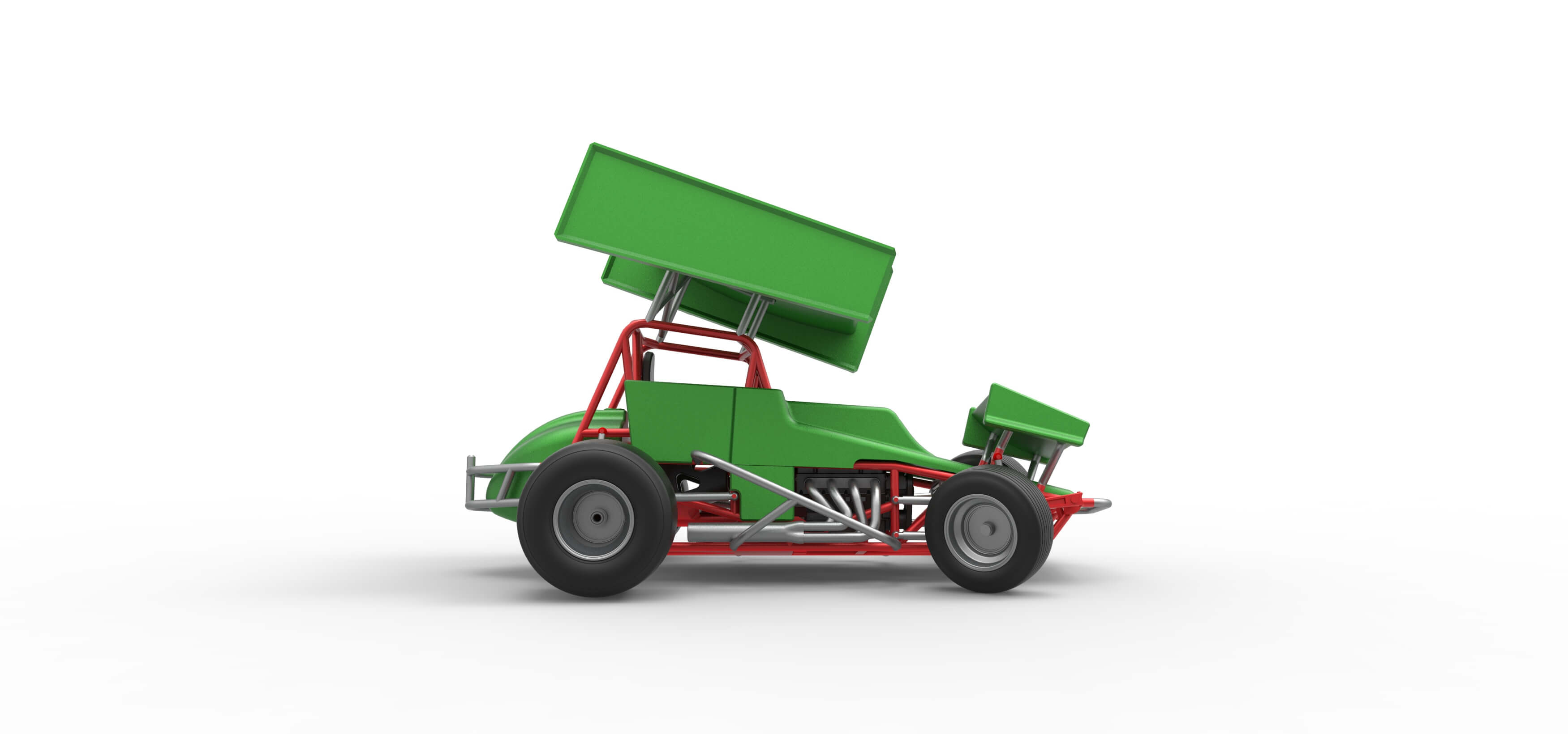 Sprint Car 1:25 3D Model