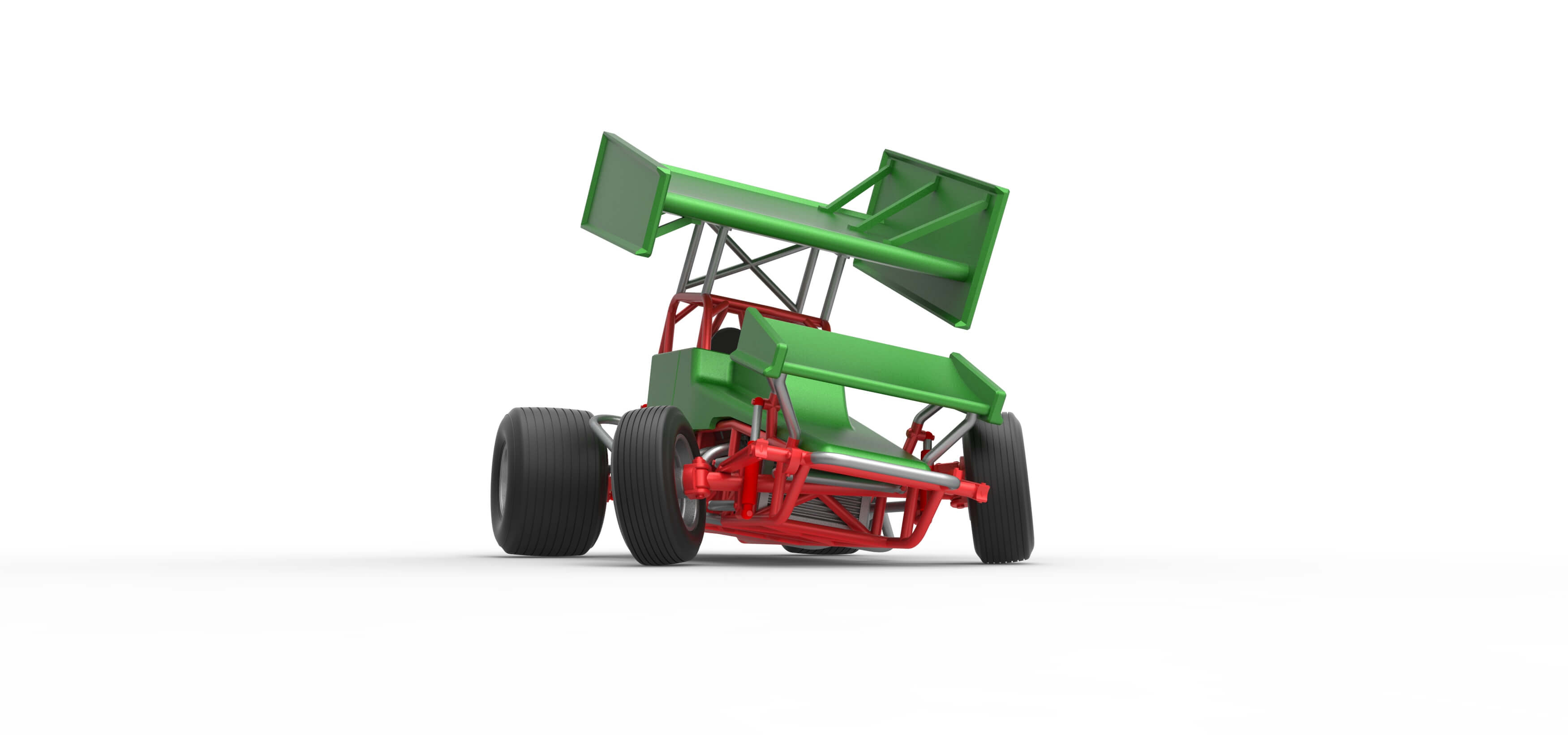 Sprint Car 1:25 3D Model