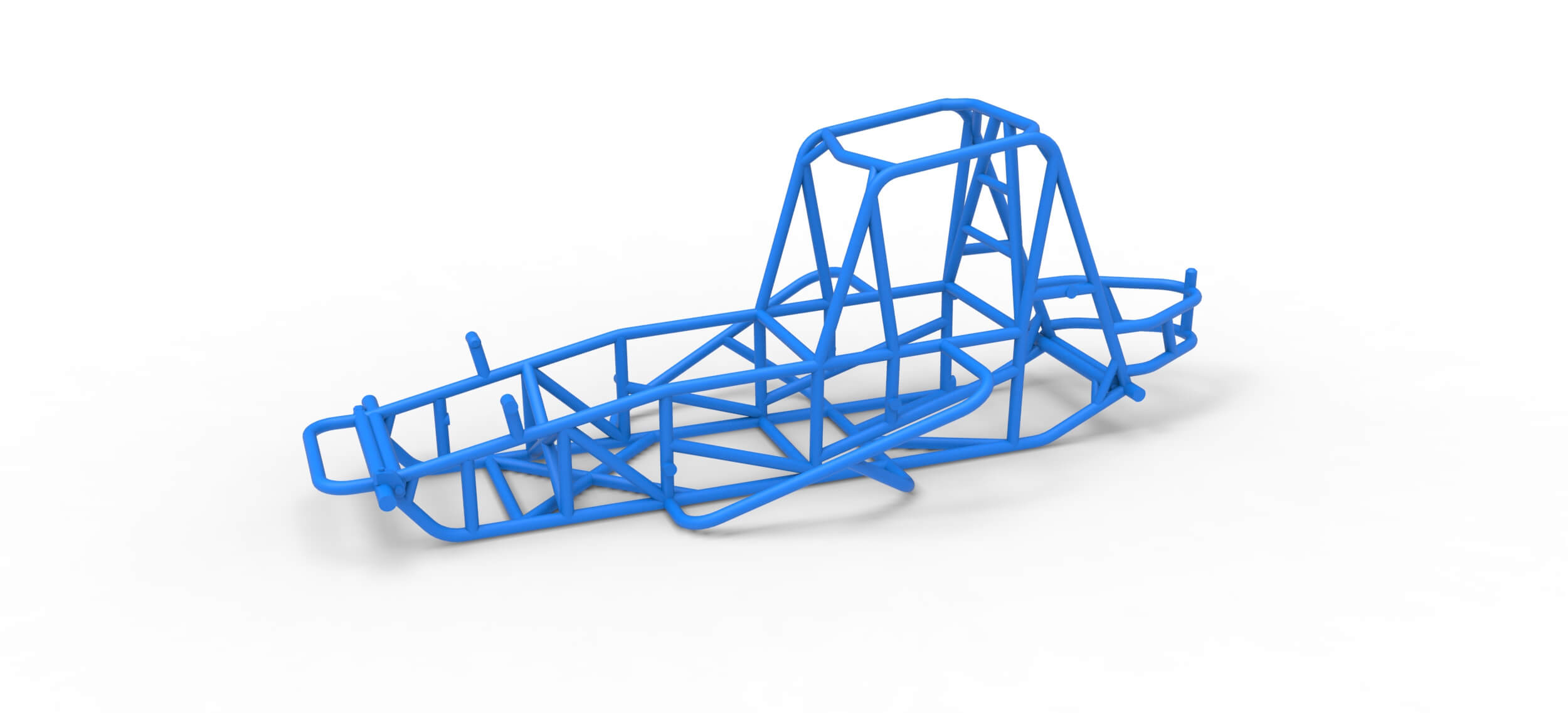 Sprint Car Frame 1:25 3D Model