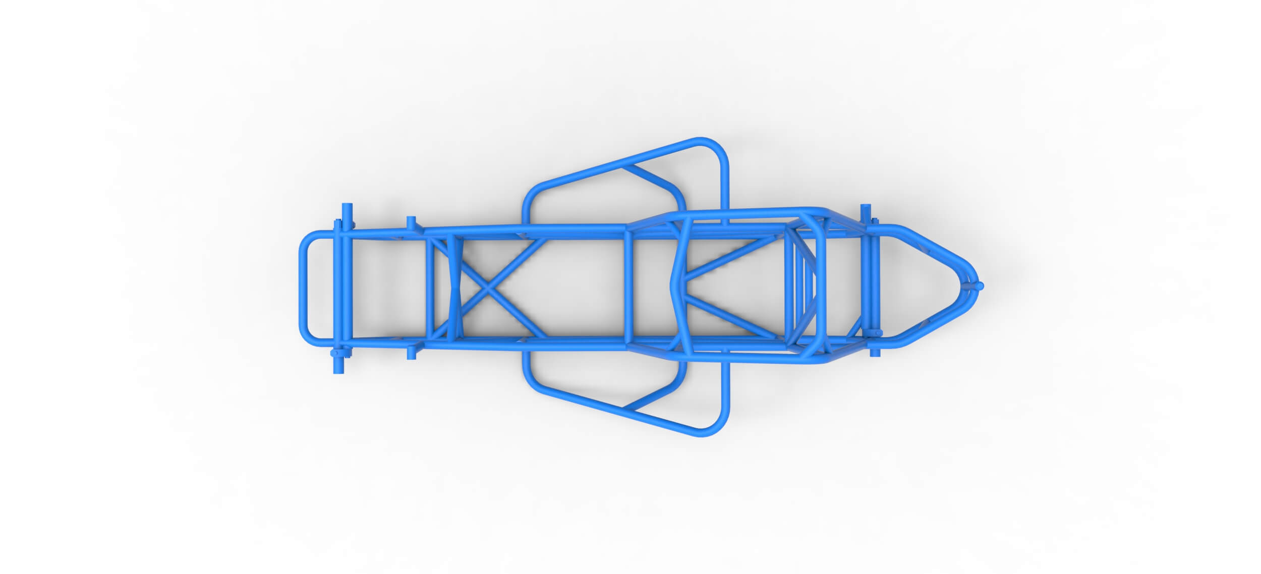 Sprint Car Frame 1:25 3D Model