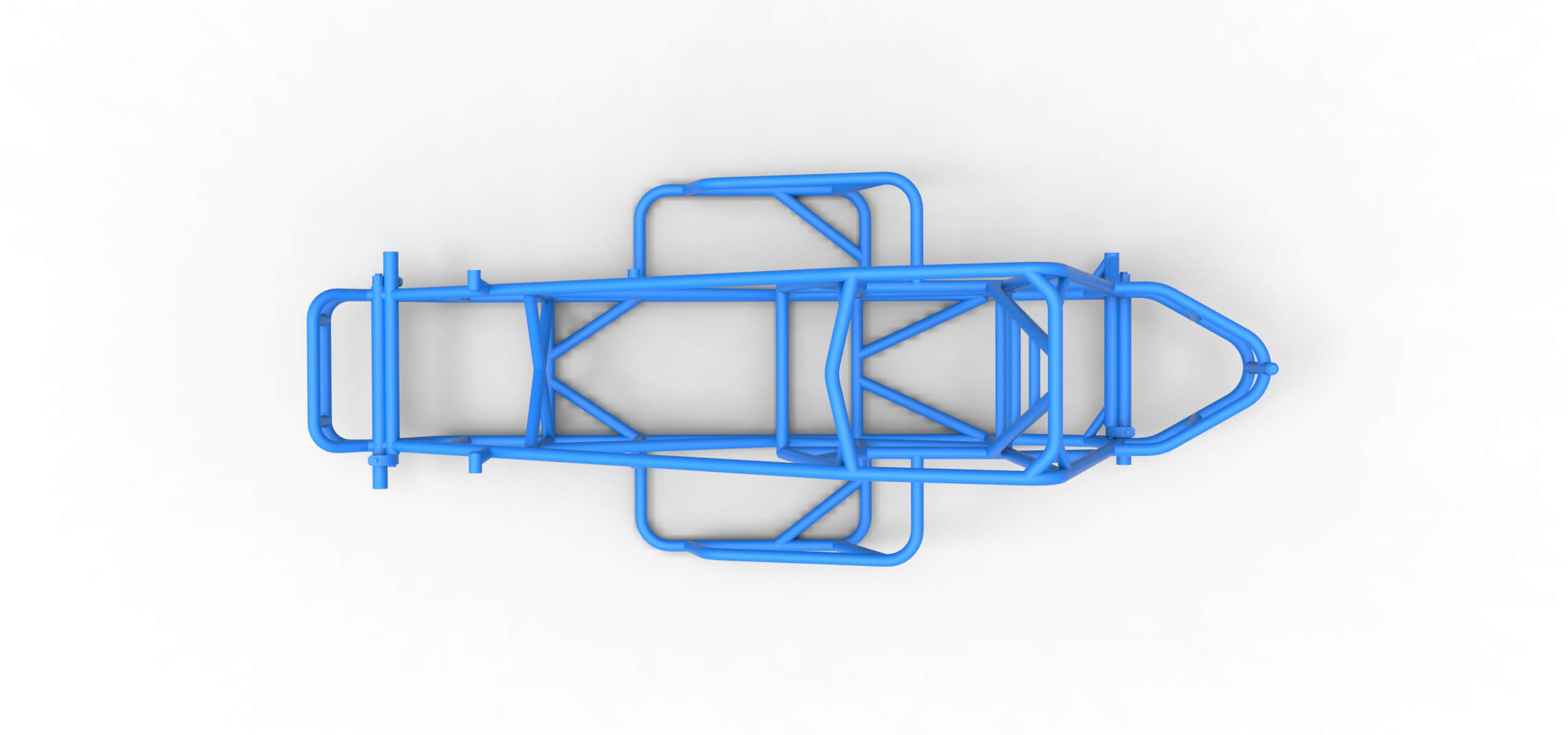 Sprint Car Frame 1:25 3D Model