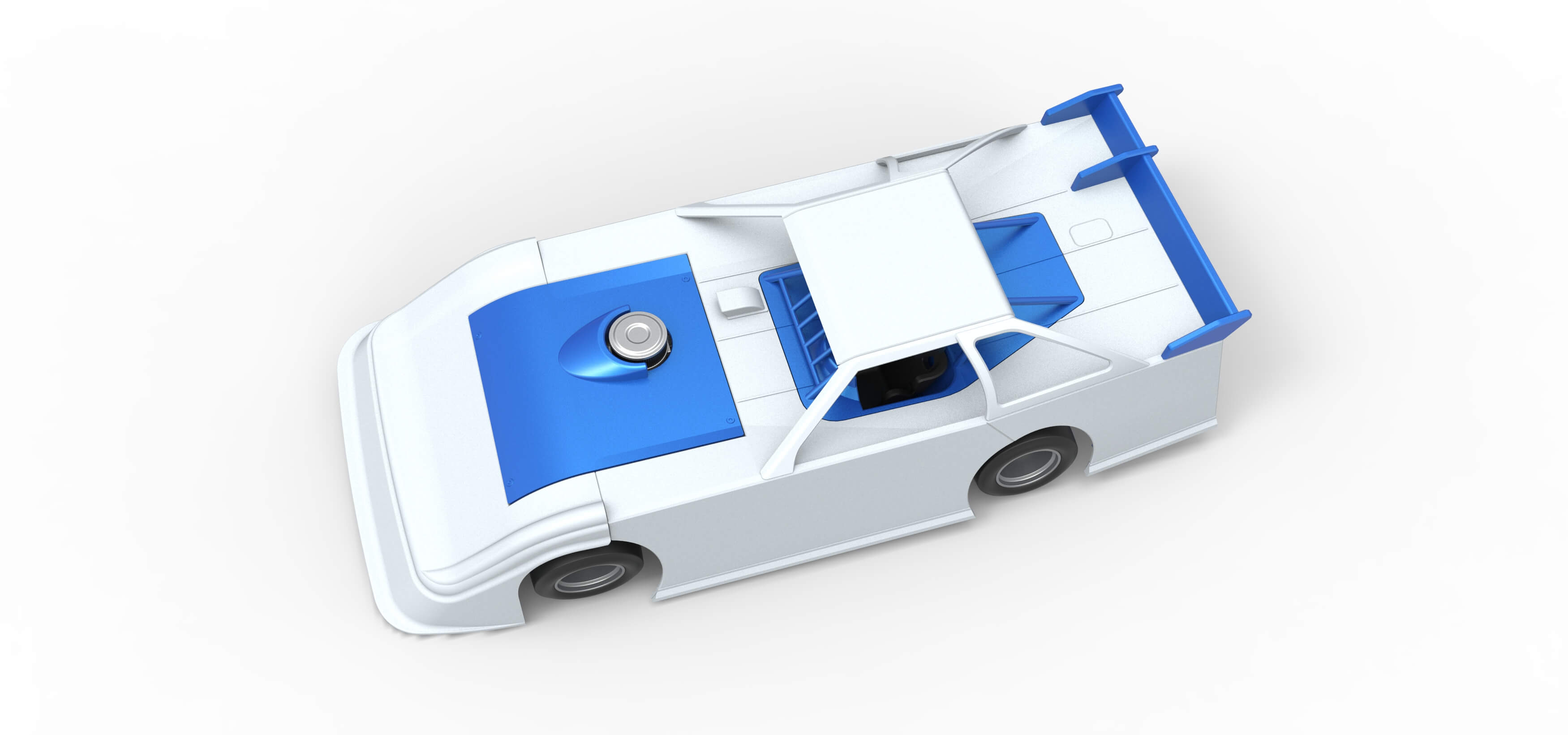 Super Dirt Late Model for Pavement Scale 1:25