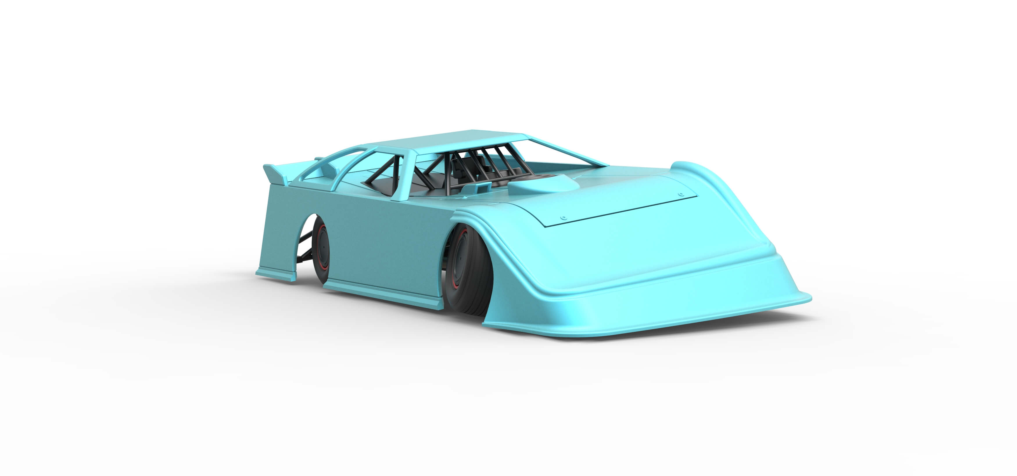 Super Dirt Late Model While Turning 1:25