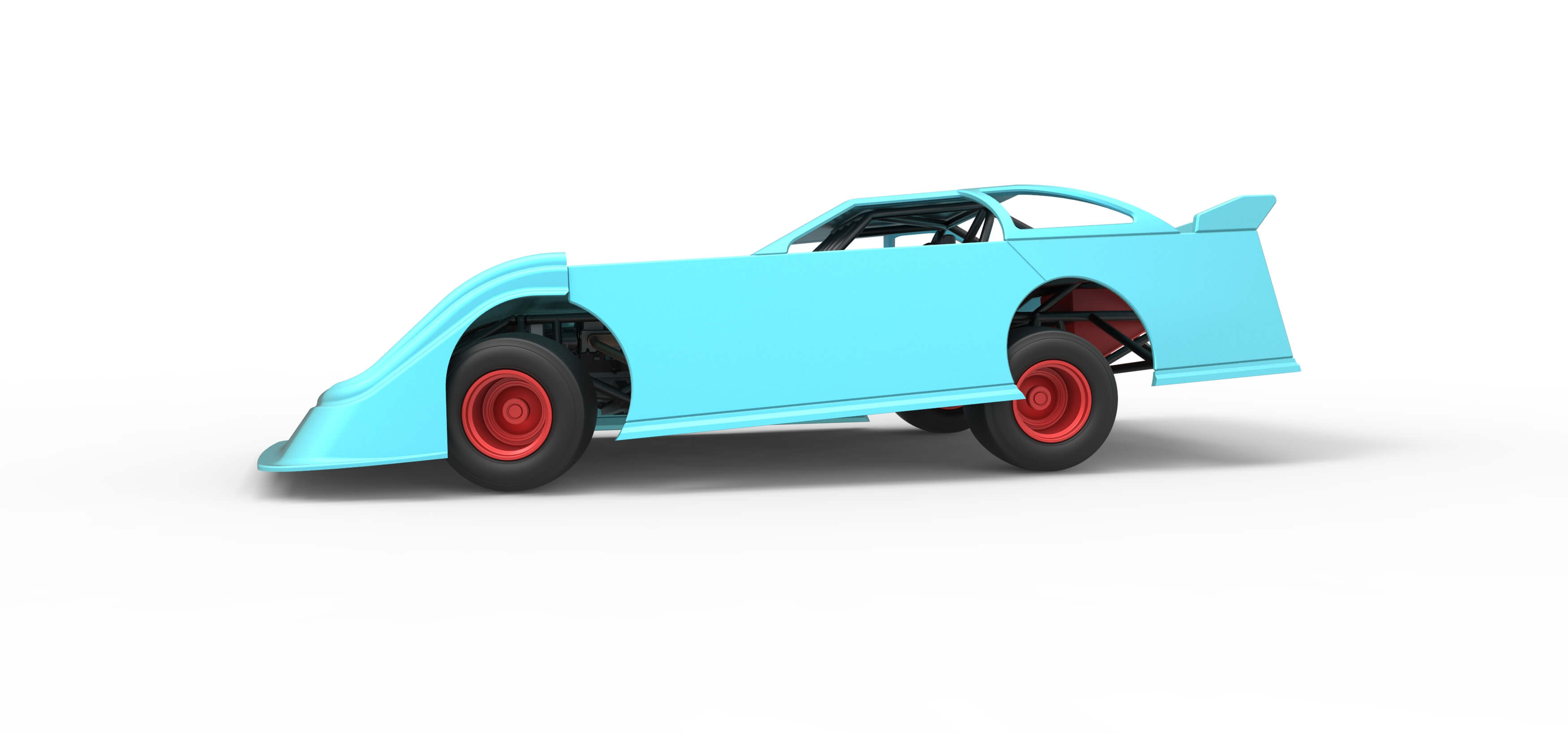 Super Dirt Late Model While Turning 1:25