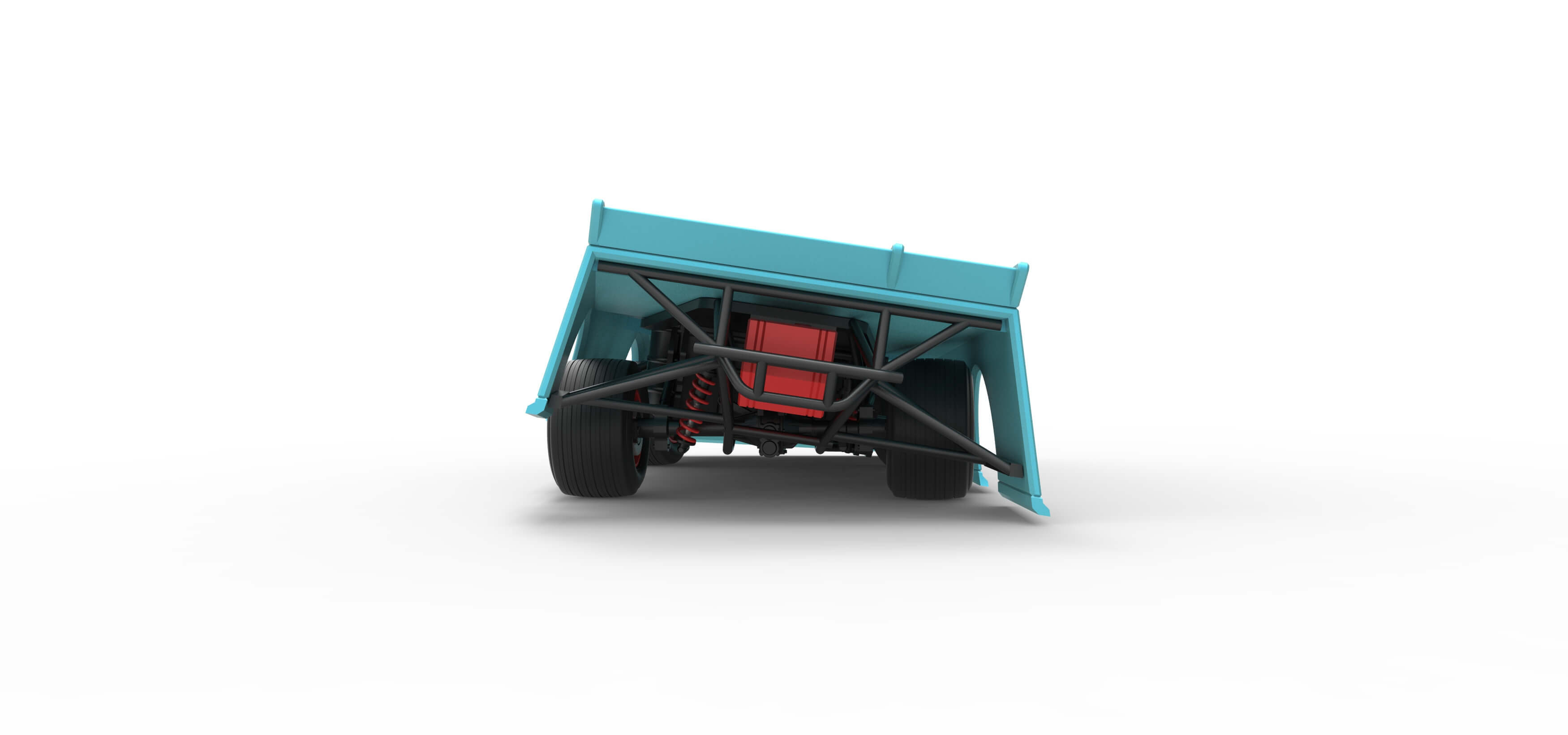 Super Dirt Late Model While Turning 1:25