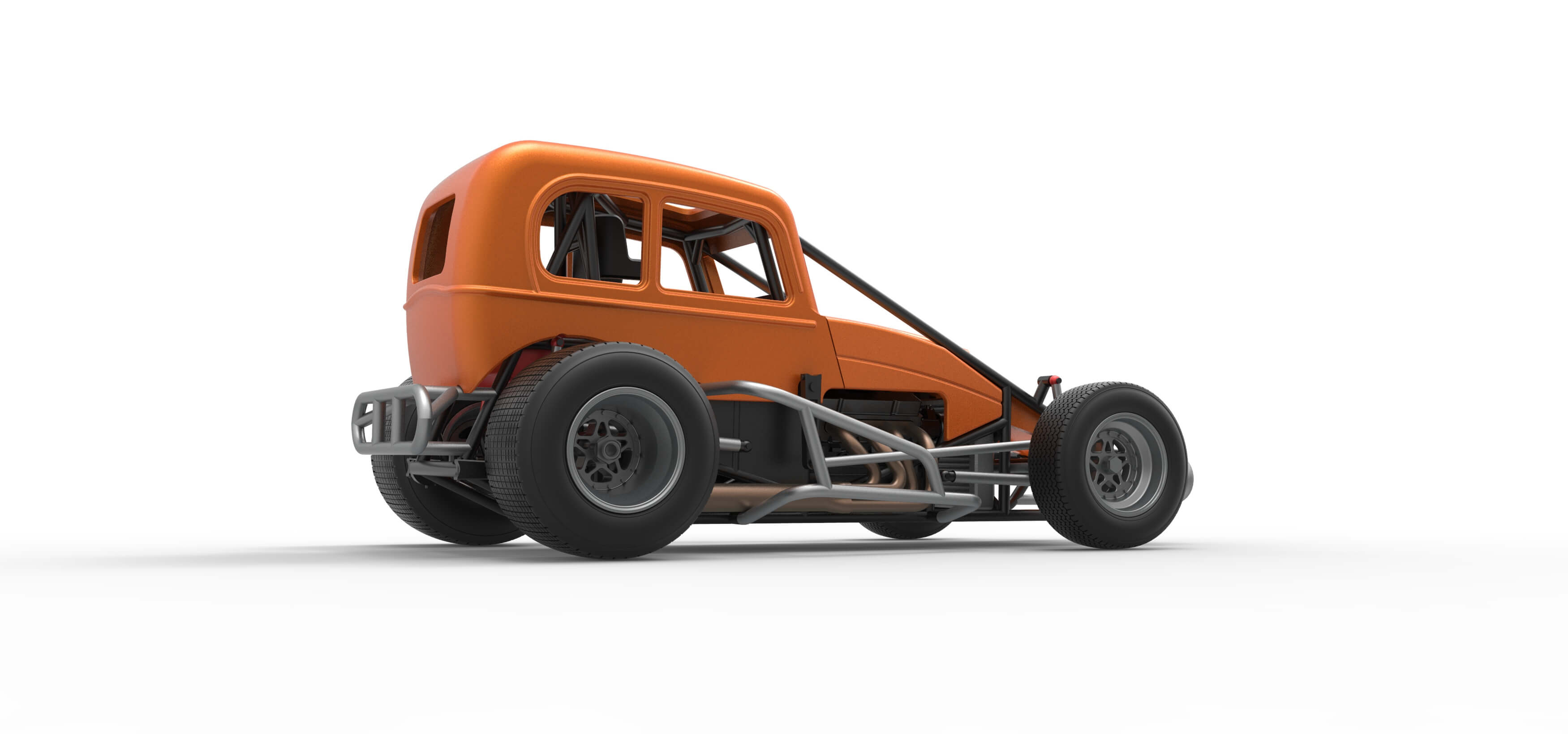 Super Rod Scale 1:25 3D Model