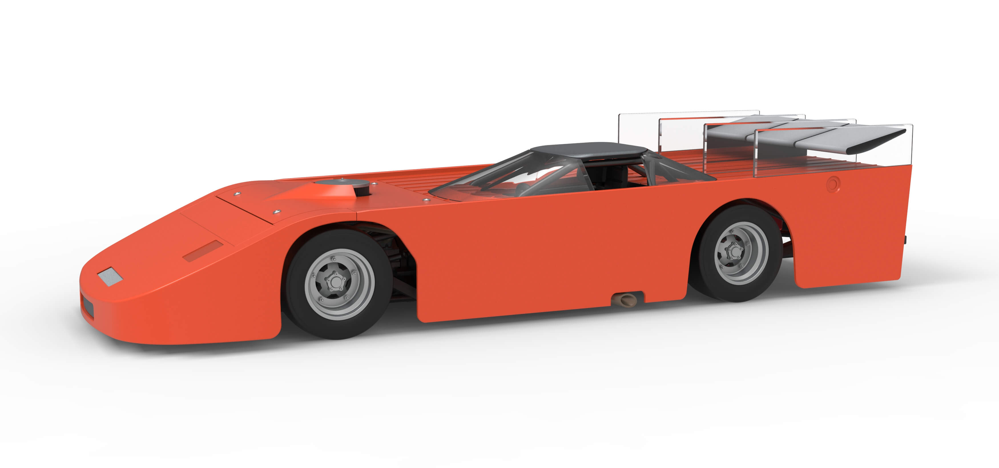 Vintage Asphalt Outlaw Super Late Model Scale 1:25