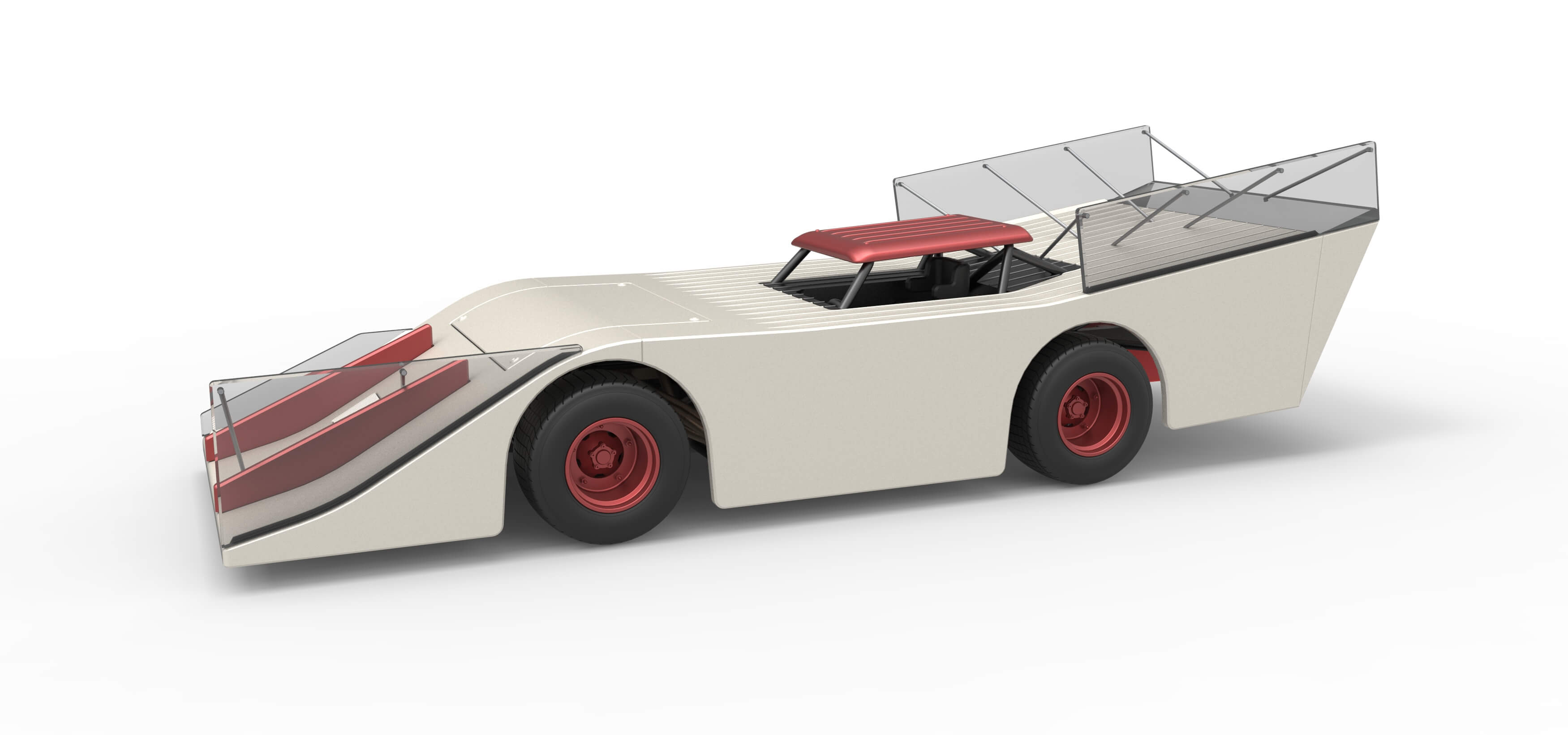Vintage Dirt Late Model 1:25