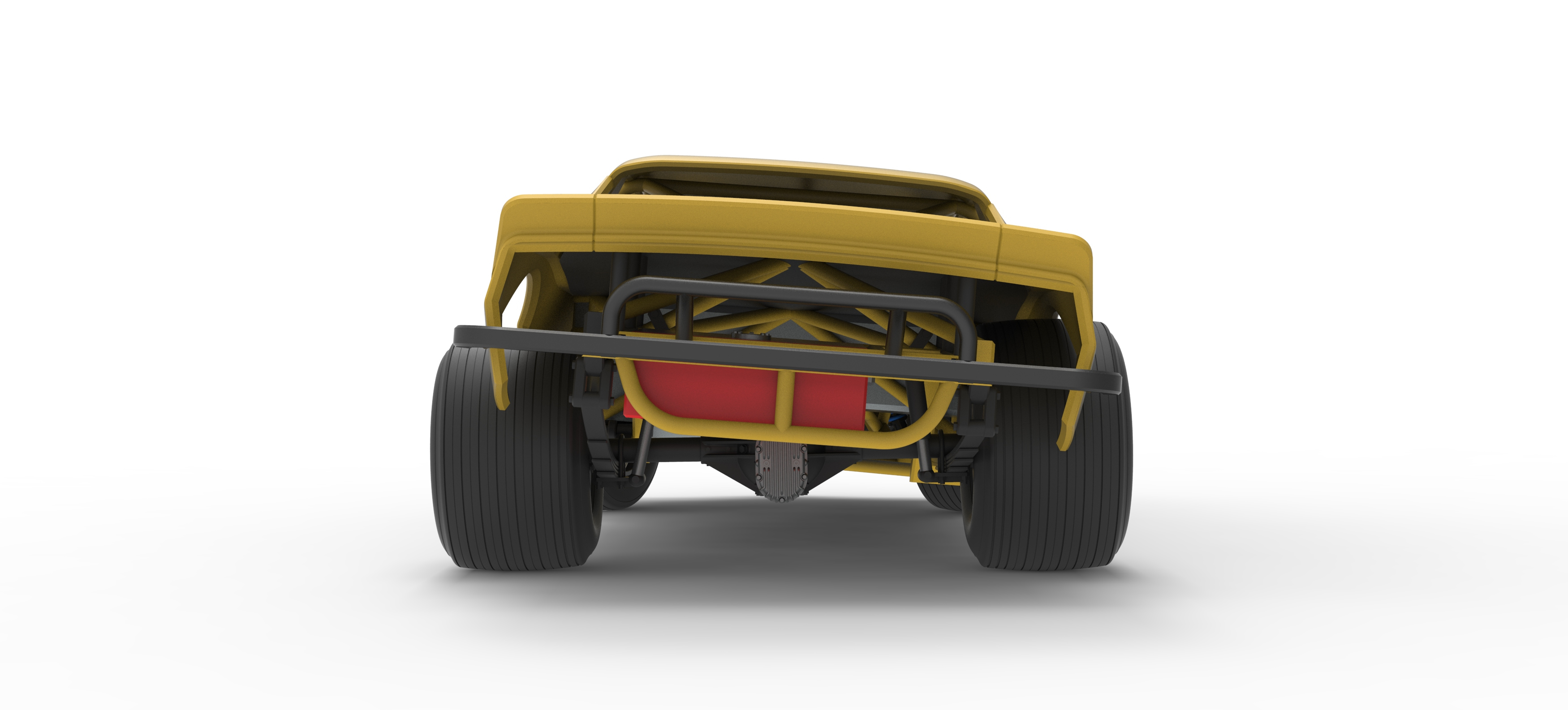 Vintage Dirt Late Model Race Car V2 While Turning Scale 1:25