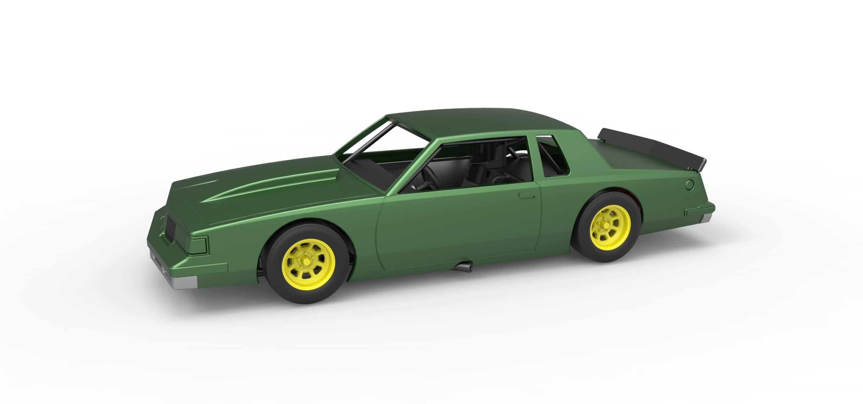 Cutlass Street Stock Race Car 1:25 3D Model