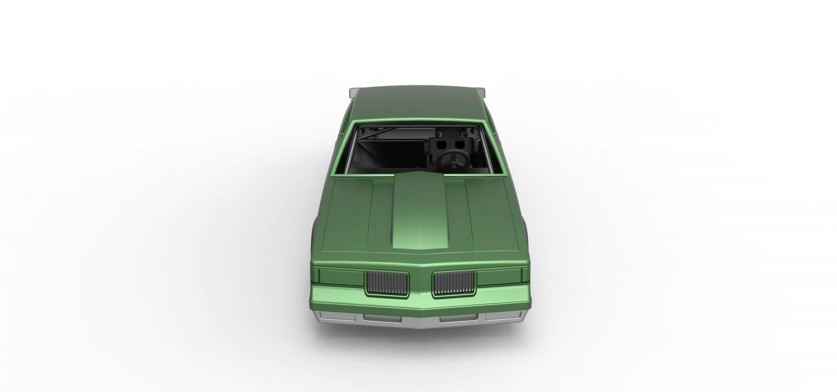 Cutlass Street Stock Race Car 1:25 3D Model