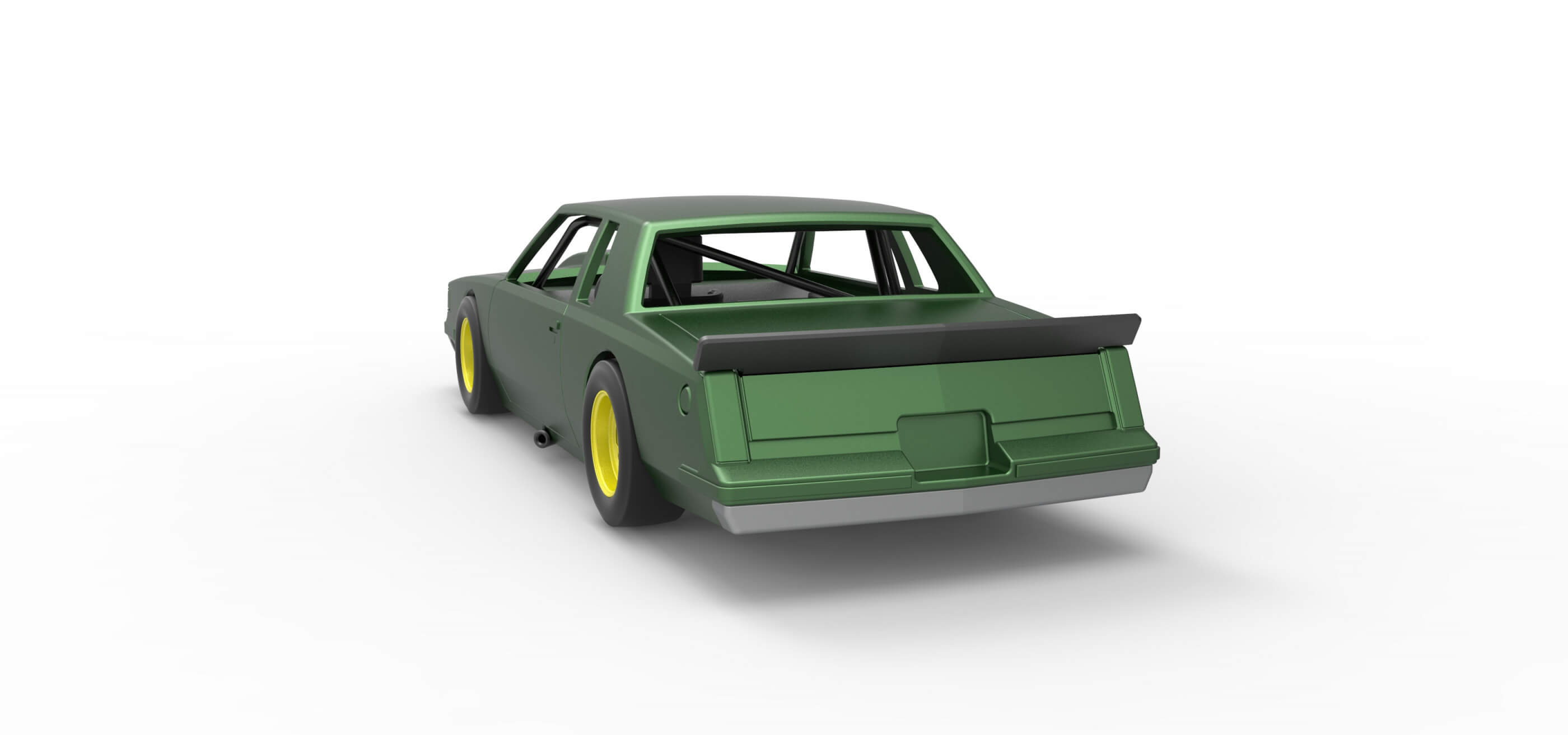 Cutlass Street Stock Race Car 1:25 3D Model