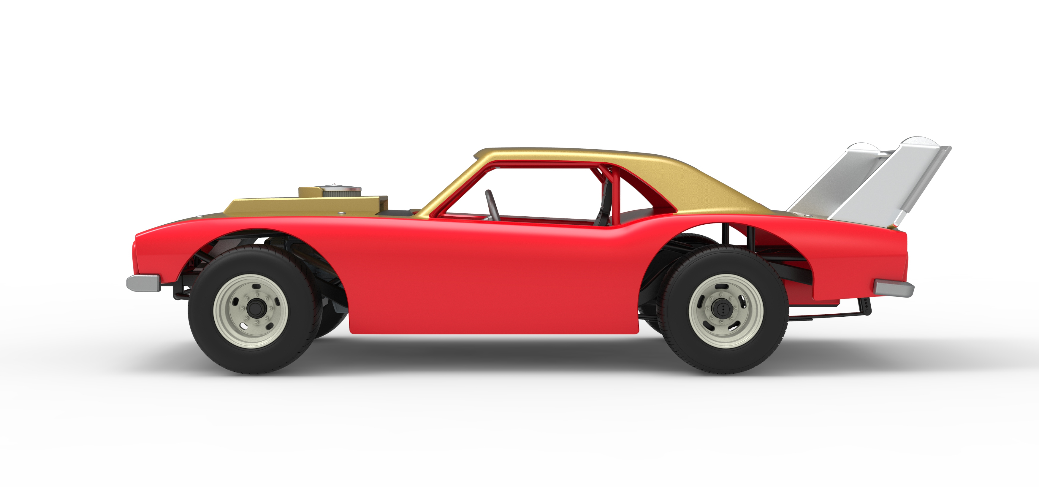 Vintage Semi-Late Model Stock Car Scale 1:25