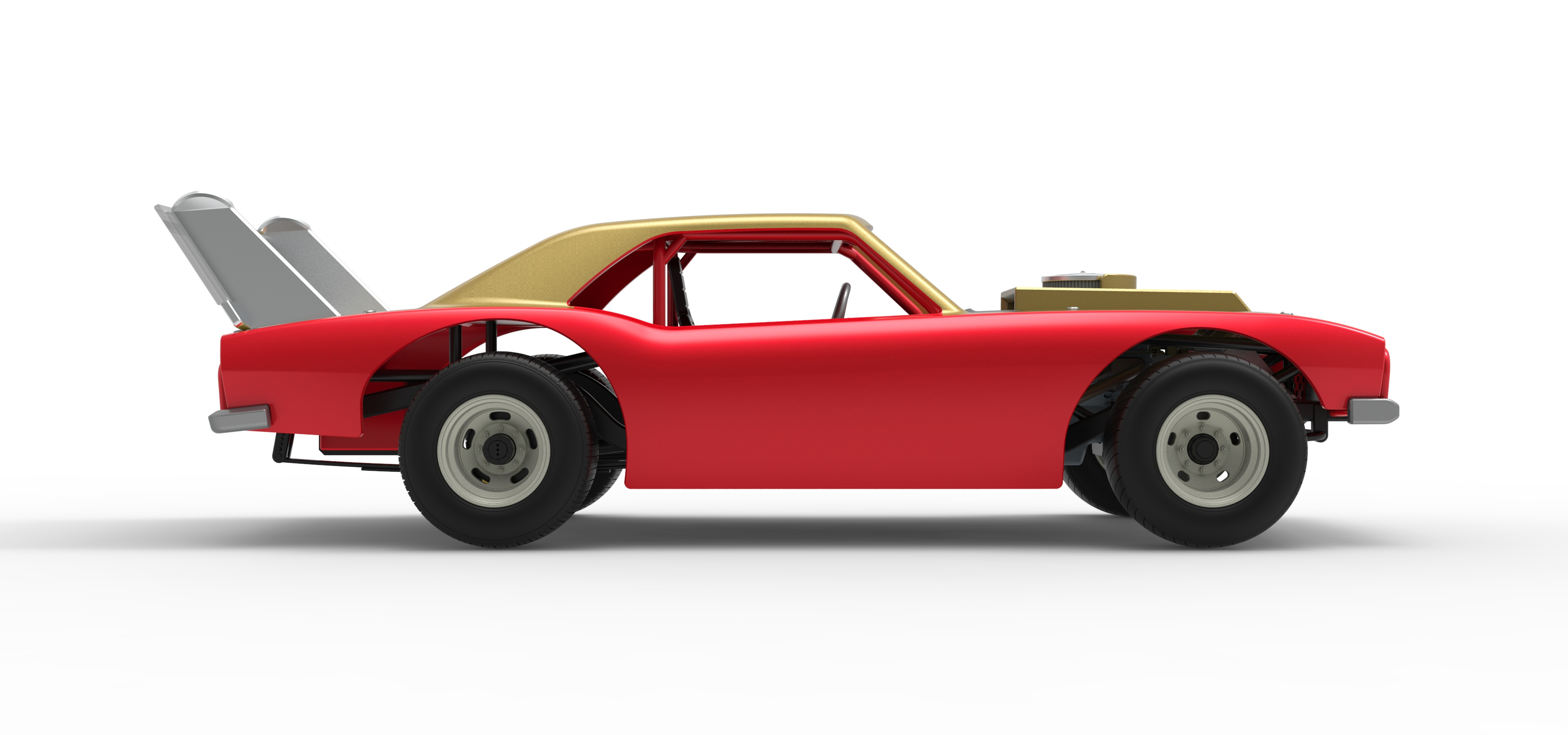 Vintage Semi-Late Model Stock Car Scale 1:25