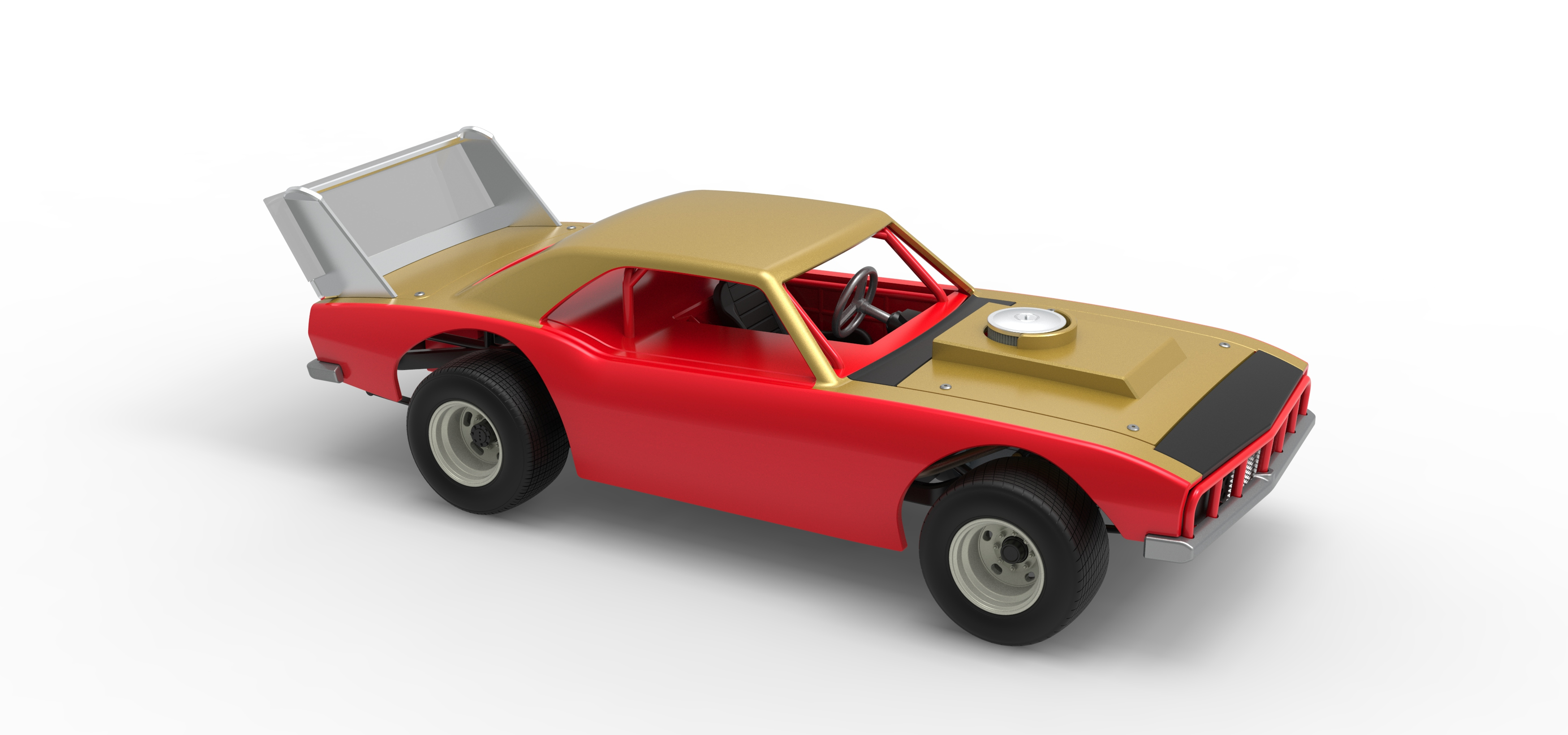 Vintage Semi-Late Model Stock Car Scale 1:25