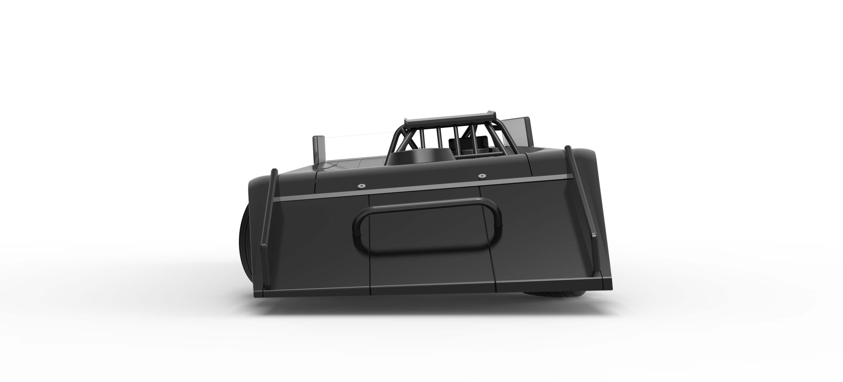 Wedge Dirt Late Model While Turning Scale 1:25